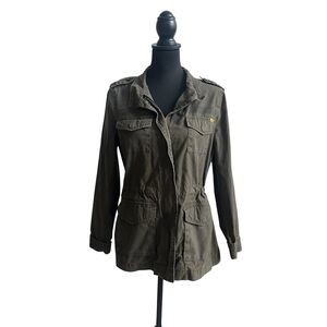Old Navy | Military Pines Olive Green Utility Jacket Women’s Size M